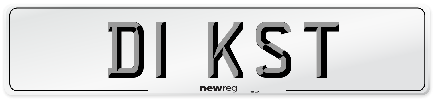 D1 KST Number Plate from New Reg